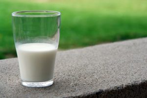 Glass of milk