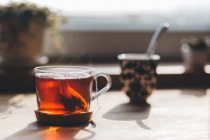 Red Tea and bag