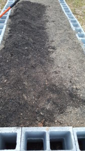 Soil in the Raised Bed