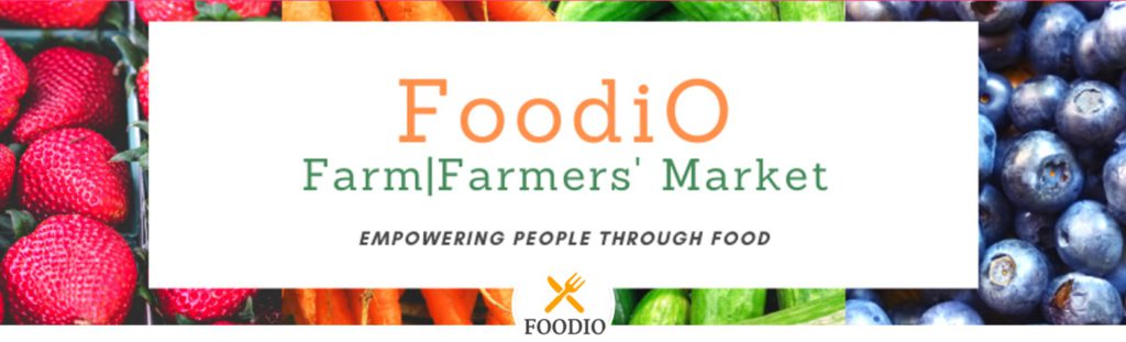 FoodiO Logo and Header